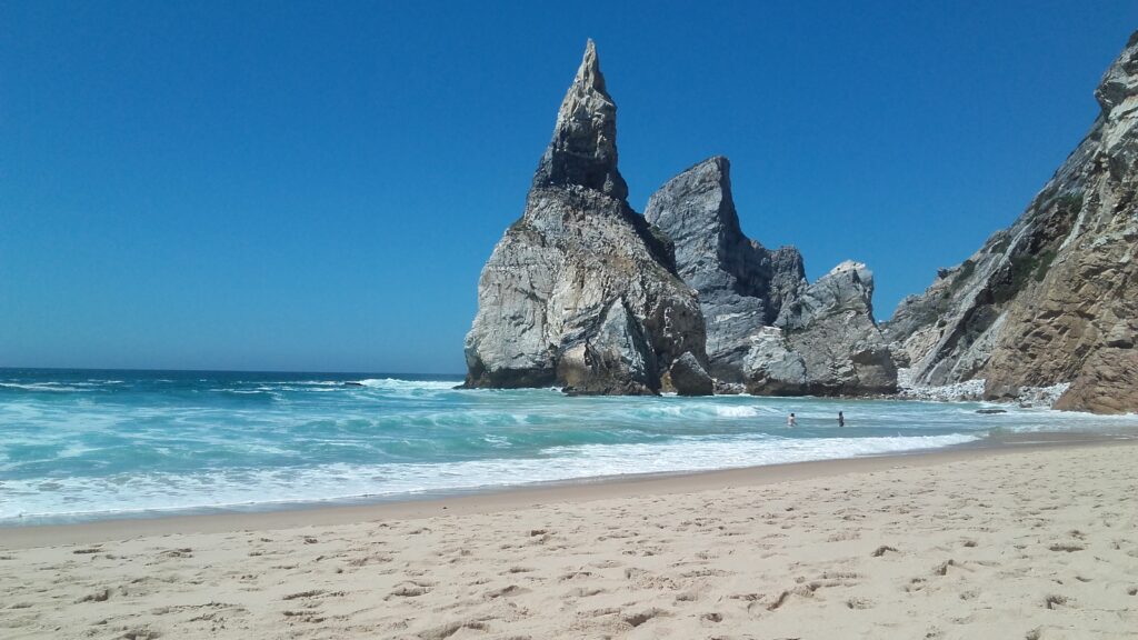 plaża obok cabo de roca