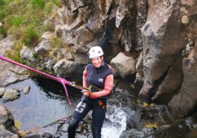 Canyoning na Maderze