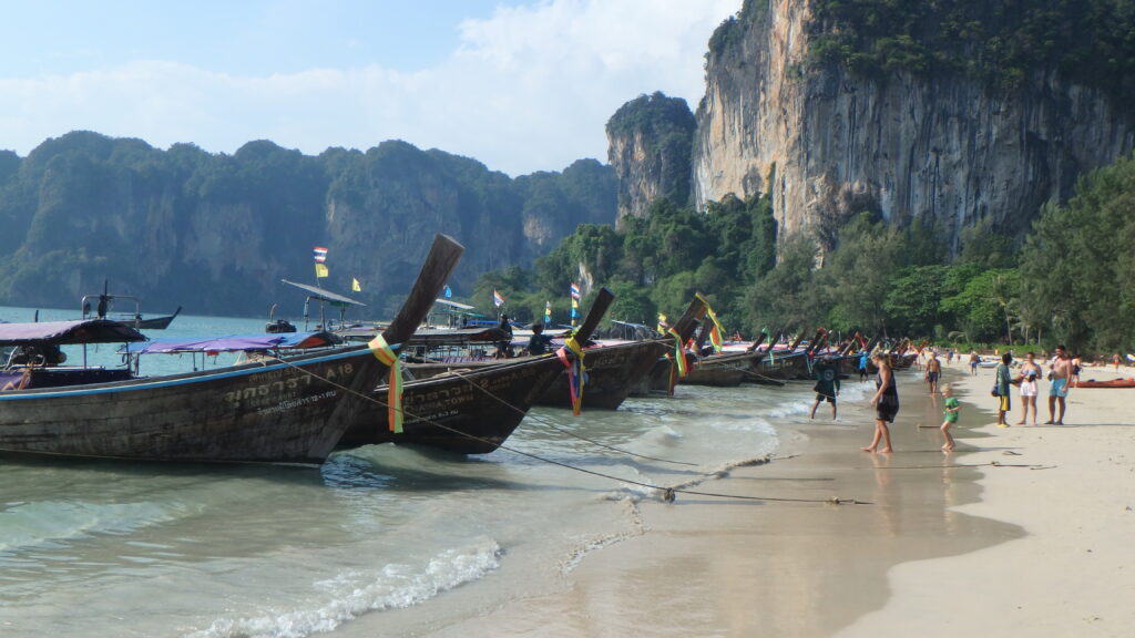 railay plaża krabi