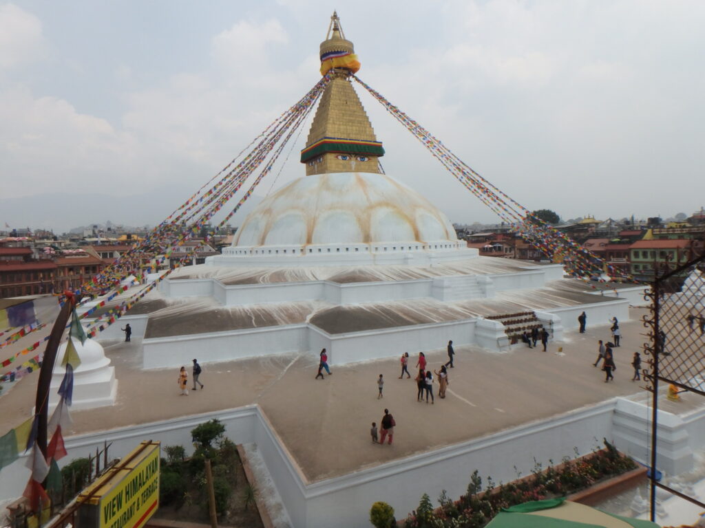 Bodnath stupa Kathmandu