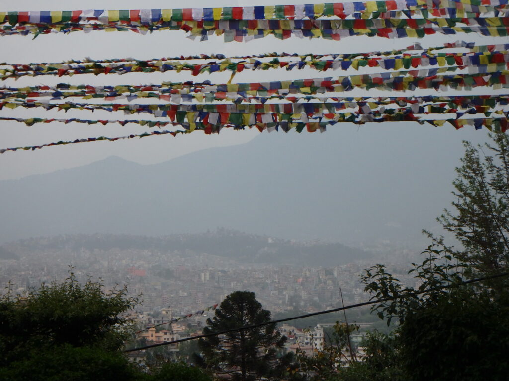 widok na kathmandu