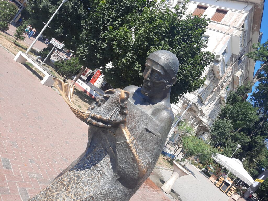 warna rybak na starym mieście